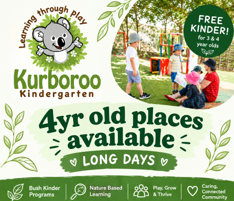 4 yr old places available